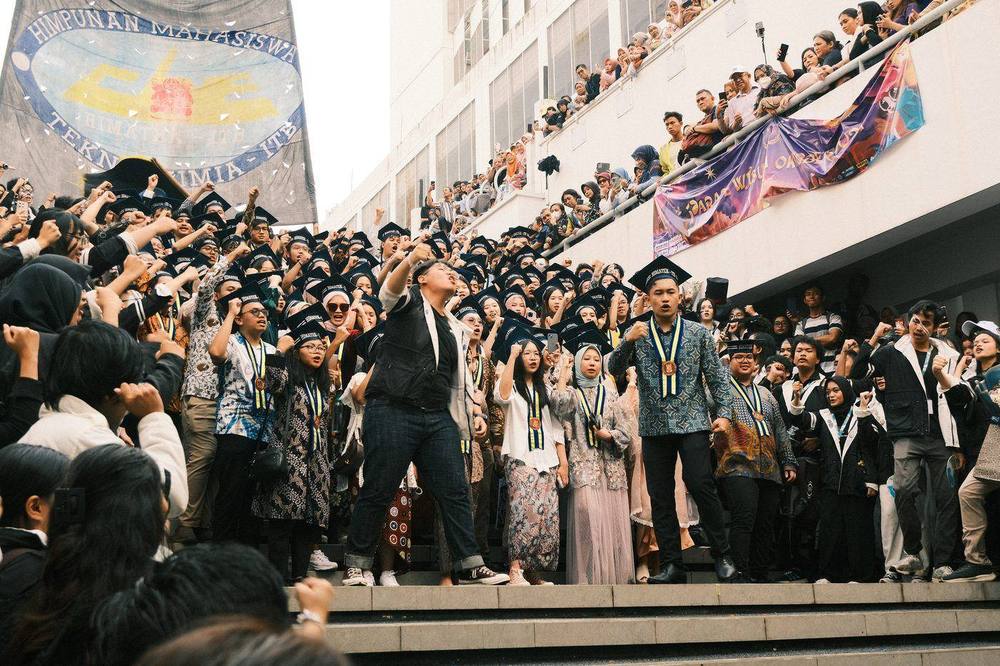 Graduation Parade celebration